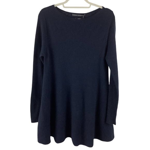 Elemente Clemente Blue Cashmere Pullover Dress - Picture 1 of 5